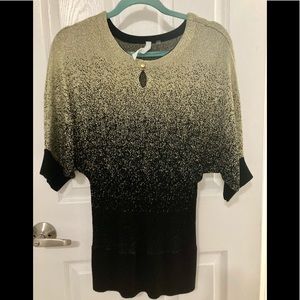 Beautiful elegant shimmery cocktail evening shirt